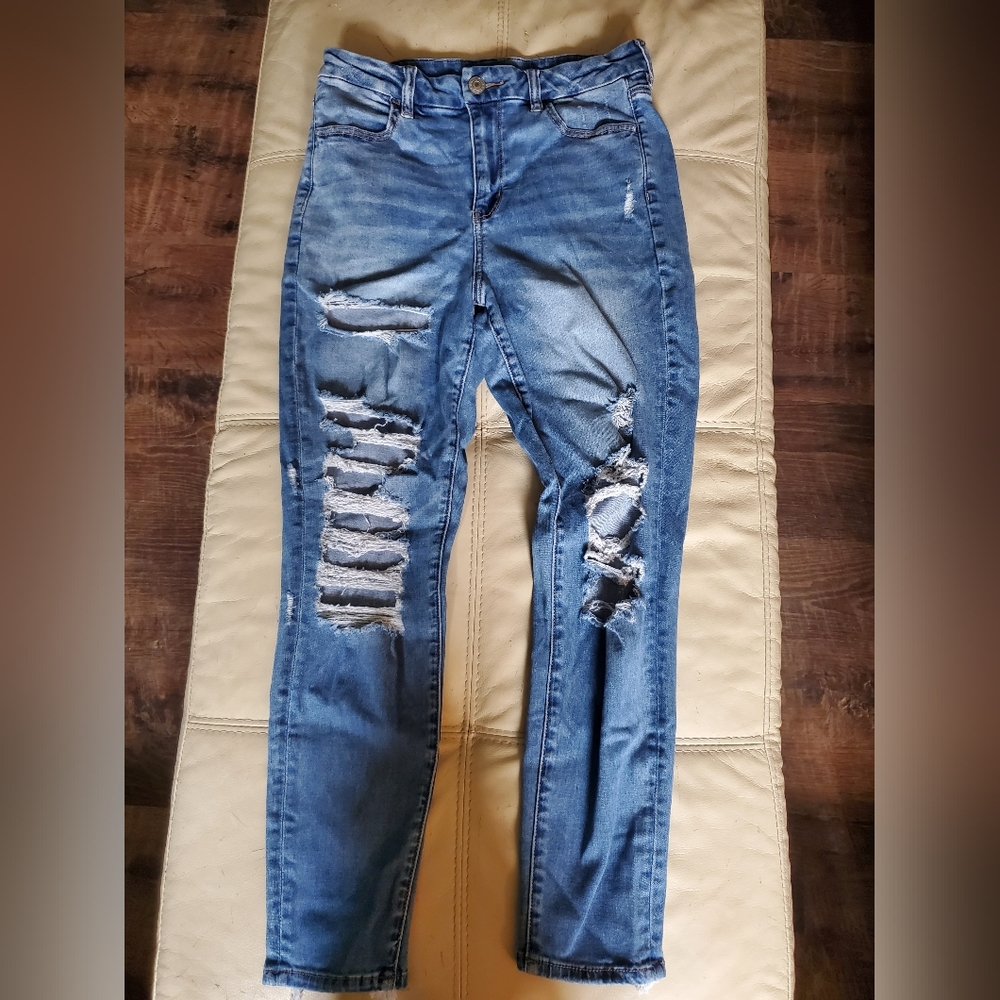 American Eagle curvy high rise Jegging size 10